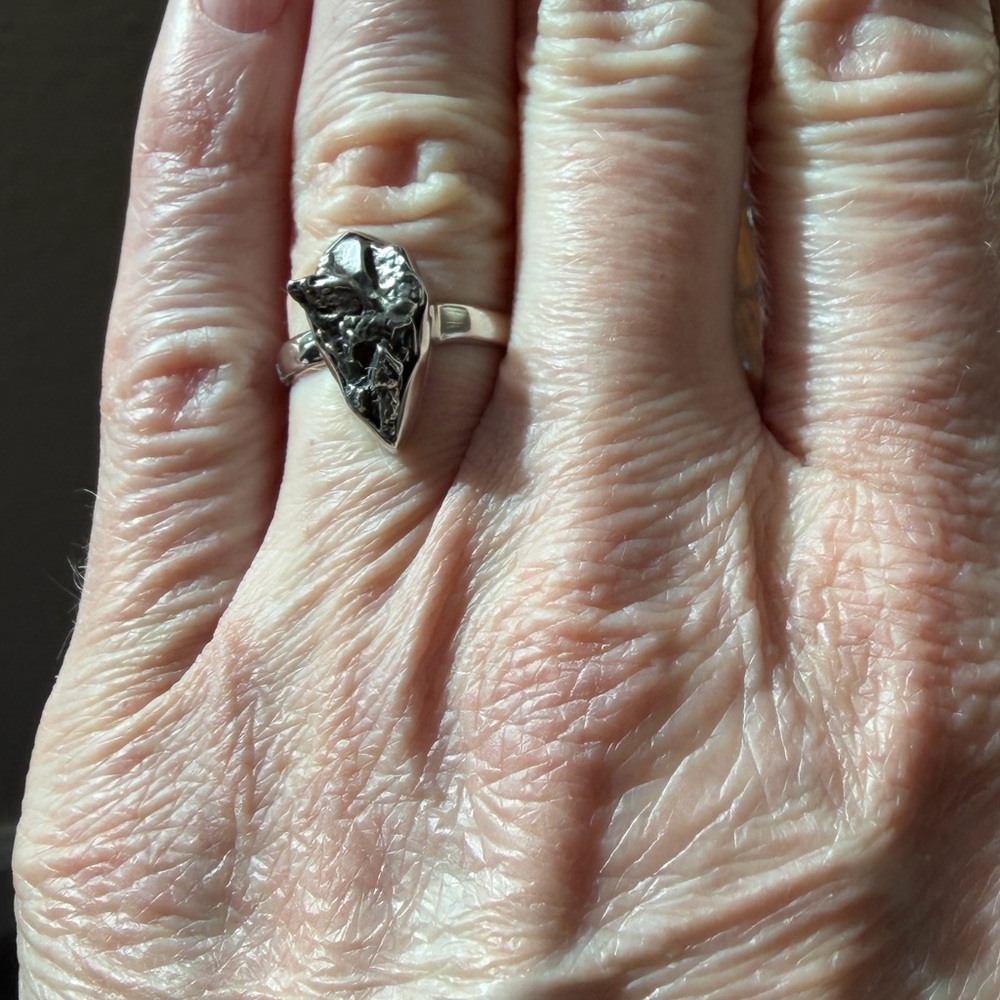 Campo del Cielo Meteorite Ring - Picture 5 of 9